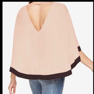 BCBG Maxazria  Charmaine cape top